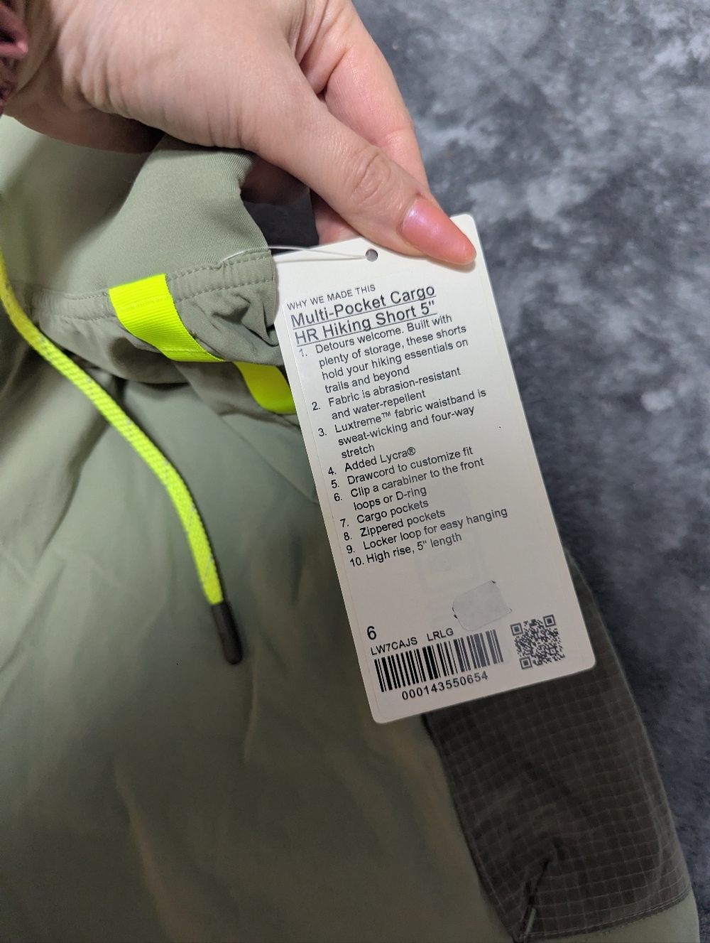 Lululemon NWT Shorts - Picture 3 of 4
